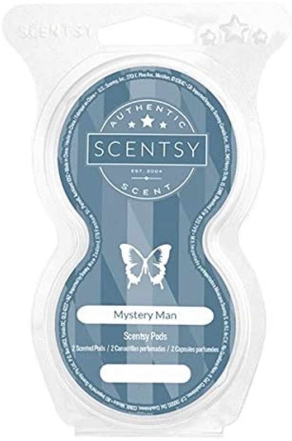 Mystery Man Scent 3.2 Oz Scentsy Wax Bar 3-Pack New 