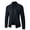 Navy, variant on Men's Autumn Winter Fashion Sweater Coat Velvet Padded Knitted Cardigan Casual Warm Tops Outerwear Comfortable Stylish