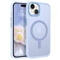 thumbnail image 1 of Funda para teléfono BENTOBEN compatible con iPhone 15 Plus, color azul claro, 1 of 8