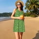 thumbnail image 3 of Disketp Kiwi Fruit para Vestido sin Mangas para Mujeres, Vestidos de Verano para Mujeres, Casual y Holgado para la Playa, 3 of 7