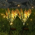 thumbnail image 1 of Luces De Flores Con Energía Solar Para Exteriores, Resistente Al Agua, Luz De Estaca Para Orejas De Arroz Y Trigo, Decoración Para Exteriores Para Jardín, Césped, Acción De Gracias 2 Uds. Eigraketly HA036781-00, 1 of 6