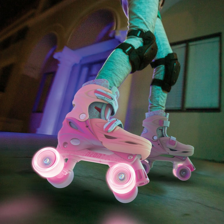 Free Shipping! Neon Quad Kids Skates, Adjustable Size 12-2 Free Shipping! Neon Quad Kids Skates, Adjustable Size 12-2