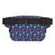 thumbnail image 3 of Fotbe Funny Skull Flower Cangurera Cuadrada con Estampado de Doble Capa, Bolsa de Cintura Ajustable Mini para Hombres y Mujeres, 3 of 9