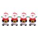 thumbnail image 4 of Guirnaldas colgantes de papel navideñas, papel crepé, divertida decoración navideña hecha a mano, farol de papel para decoración de pared y techo de , Papá Noel Hugo Manualidades colgantes, 4 of 9
