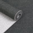 thumbnail image 6 of FairOnly 8'x10'Modern Solid Color Knitted Machine Washable Area Rug Low Pile Pet Friendly Non Slip Indoor Minimalist Rug for Living Room Dining Room,Black Grey, 6 of 8
