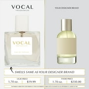 Vocal Fragrance U011 Eau de Parfum For Unisex Inspired by Le Labo Bergamote 22 1.7 FL. OZ. Perfume Replica Version Fragrance Dupe Concentrated Long Lasting
