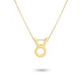 thumbnail image 3 of Constellation Theme Friendship Necklace Creative Comfortable Ins Exquisite Durable Rust-proof Lightweight Fashion Accessory Taurus gold, 3 of 6