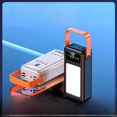 thumbnail image 1 of Banco de energía de 100 000 mA con cable automático para acampar al aire libre con transmisión en vivo, fuente de alimentación móvil de carga rápida de gran capacidad, 1 of 2
