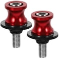 thumbnail image 1 of 1 Set Swing Arm Spools Motorcycle Swing Arm Spools Motorcycle Sliders Screws, 1 of 5