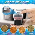 thumbnail image 3 of Dispensador de comida para peces de acuario, dispensador de comida automático ajustable multifuncional, comedero enchufable para tortugas en vacaciones, 3 of 3