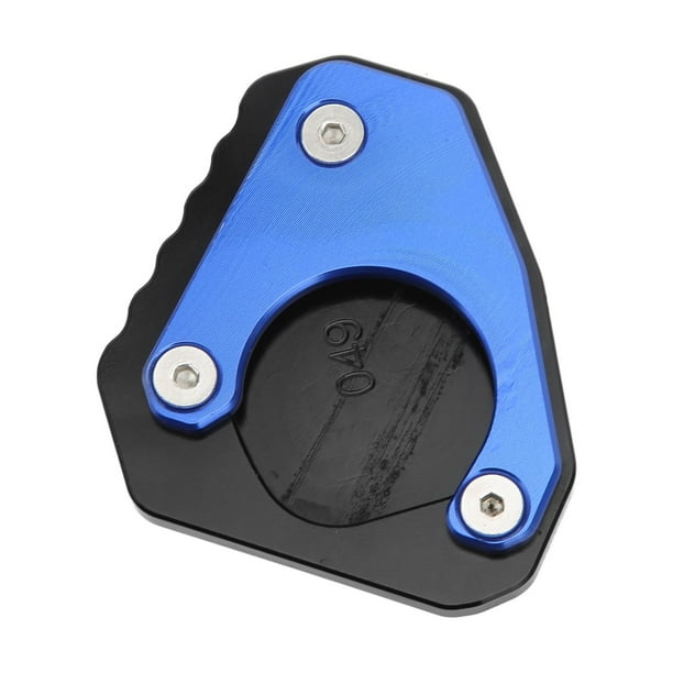 Extensión de pata de cabra, almohadilla extensora de pata de cabra para motocicleta, soporte lateral, extensor de pata de cabra, diseño fácil de usar