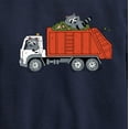 thumbnail image 3 of Instant Message - Garbage Truck Boys - Toddler & Youth Crewneck Fleece Sweatshirt, 3 of 6