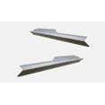 thumbnail image 2 of Fit For Cadillac Escalade 2007-13 Slip-On Rocker Panel PAIR Driver and Passenger Side, 2 of 2
