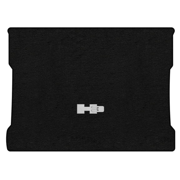 Lloyd Mats Custom Fit Floor Mats for Hummer H3 2006-2010 LogoMat Cargo Set Charcoal