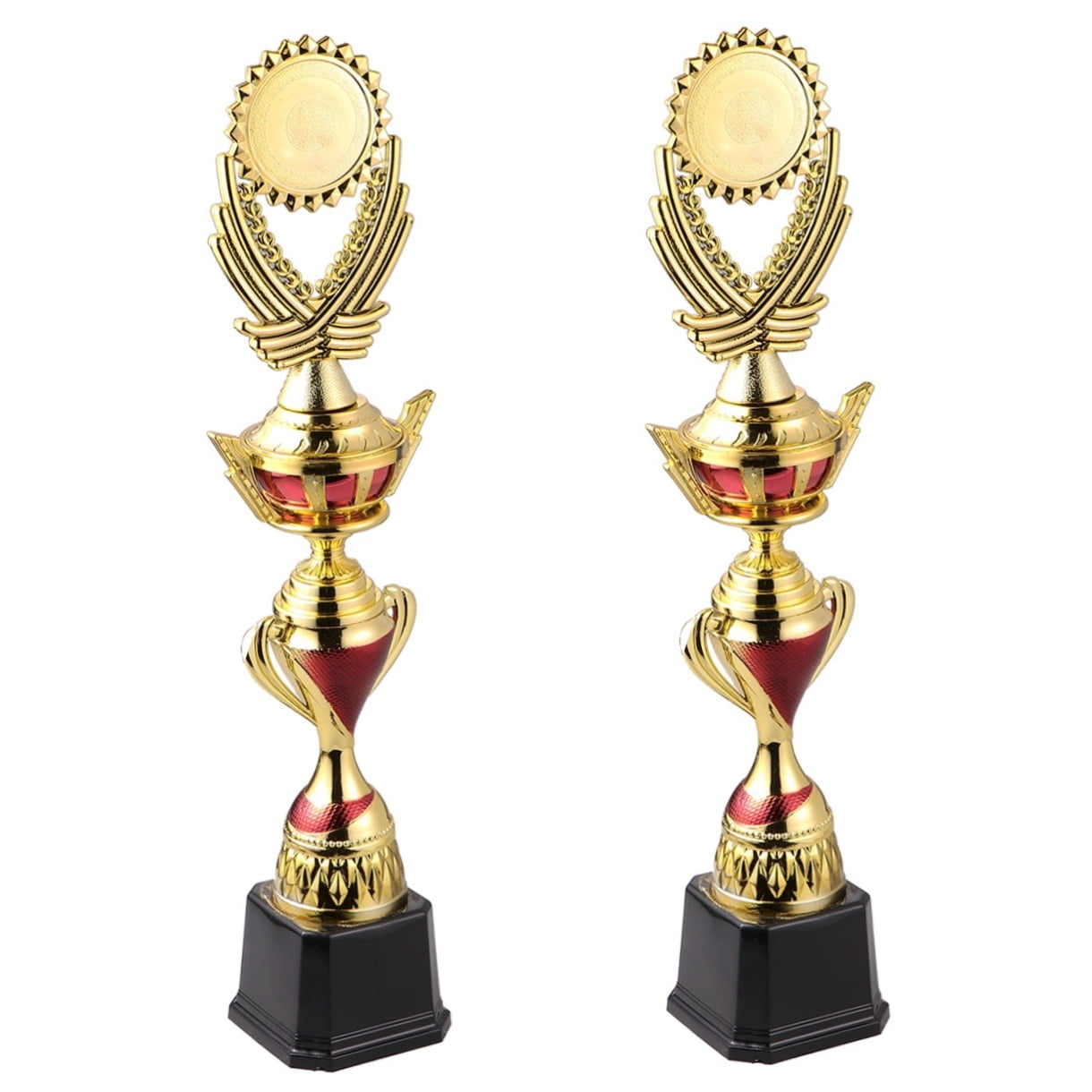 2 Count Winner Award Durable Trophy Individuality Child Student
