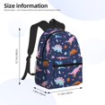 thumbnail image 4 of Fotbe Dinosaur Lightweight Casual Laptop Backpack for Men and Women, Daily use Waterproof backpack, Backpack for College, 4 of 8