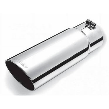 Stainless Single Wall Angle Exhaust Tip