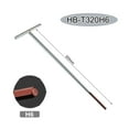 thumbnail image 4 of Clé Hexagonale en Forme de T pour Tournevis Torx Clé à Molette Outil de Réparation H6, 4 of 8