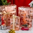 thumbnail image 2 of Minirollo de papel de regalo MAYPLUSS Rose Gold de 43 x 10 m, 2 of 6