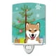 thumbnail image 1 of Caroline's Treasures - Árbol de Navidad y luz nocturna de cerámica Shiba Inu, 6 x 4, multicolor Caroline's Treasures BB1597CNL, 1 of 1
