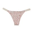 thumbnail image 2 of Tavik Mujeres Heather Bikini Swim Bottom, Rosa, Grande, 2 of 2