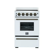 Forno Loiano 24 Inch Freestanding Electric Range in White