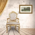 thumbnail image 3 of Geo Poggenbeek 24x16 Gold Ornate Framed and Double Matted Museum Art Print Titled - Ducks at a Wilgenbosje (1883), 3 of 4
