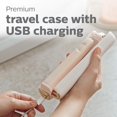thumbnail image 6 of Philips Sonicare Protective Clean 9900 Rechargeable Electric Power Toothbrush, Charging Travel Case with USB Charging, Soft Brush Head, Champagne with Tigology Accessories, 6 of 7