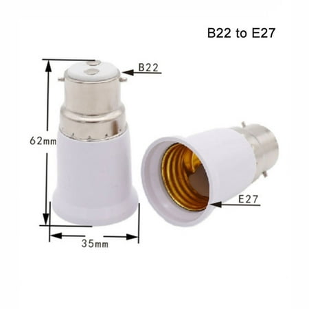 

XUQIANG E27 E26 Socket Extender E27 to E27 Standard Medium Base Lamp Extension Socket Screw Bulb Holder Adapter