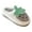 Grey, variant on Toddler Girls Fruit Slippers Carton Print Flock Soft Sole Warm Winter House Shoes Non-Slip Cute Home Wear Footwear