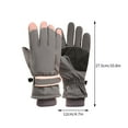 thumbnail image 5 of Vikakiooze Winter Gloves Kids 7-12 Snow Windproof Gloves Winter Warm Non Slip Gloves Breathable Snowboard Gloves for Cold Weather, Snowmobile Outdoor, Sports, 5 of 7