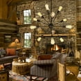 thumbnail image 2 of Warehouse of Tiffany Jackstone 12-light Bronze Edison Lamp, 2 of 3