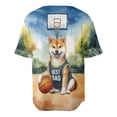 thumbnail image 2 of Happy Father's Day Shiba Inu Playing Basketball with Best Dad Jersey All Over Print 3D Baseball Shirt Shibas Dog Lovers Gifts Idea Softball Sport - 13006, 2 of 6