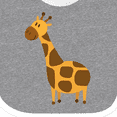 thumbnail image 4 of Inktastic Giraffe Jungle Zoo Animal Boys or Girls Baby Bib, 4 of 4