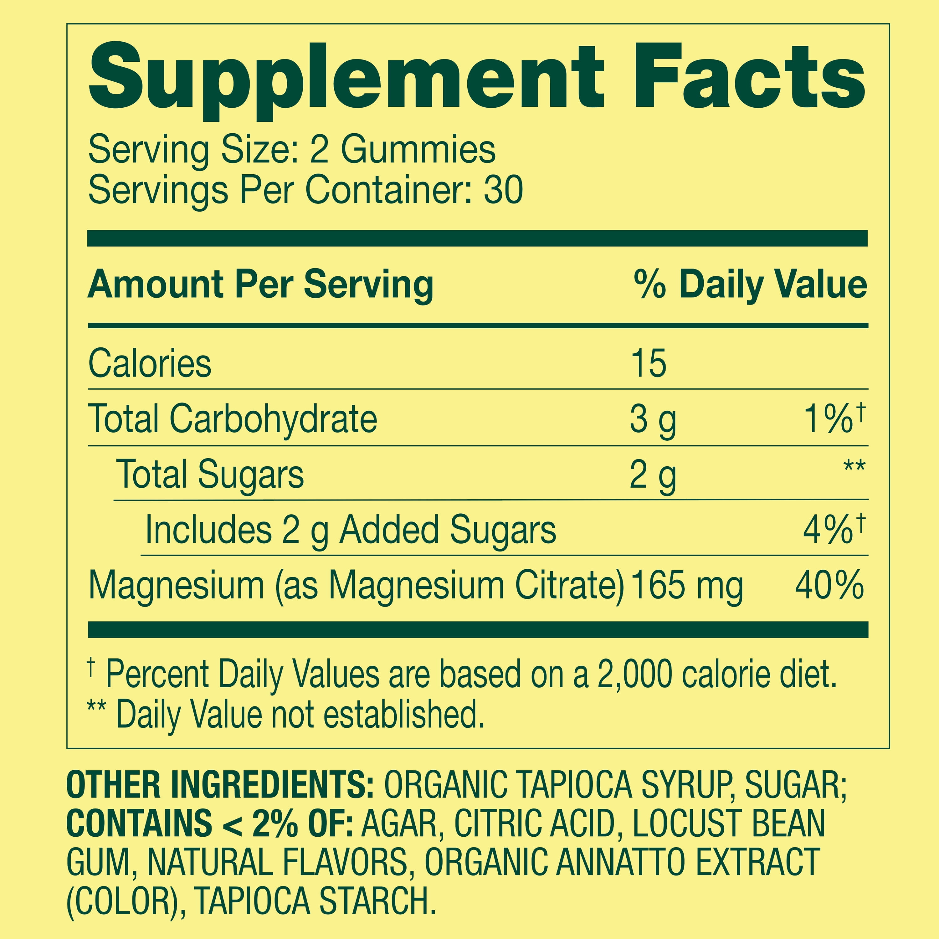 (3 pack) Spring Valley Magnesium Gummies for Bone & Muscle Health Support, 165mg, Orange Flavor, 60 Count