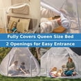 thumbnail image 4 of Luxury mosquito net large size double to king bed foldable design storage bag, 4 of 5