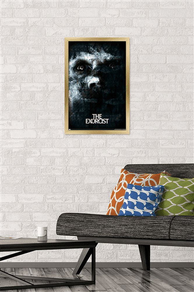 The Exorcist - Face Wall Poster, 14.725" x 22.375", Framed
