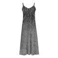 thumbnail image 5 of Vetsdori Sleeveless Maxi Dresses for Women Slip Dress Floral Print Casual,Summer Tank Crew Neck Sundress Womens Dresses, 5 of 6