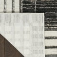 thumbnail image 5 of Nourison Desire Abstract Charcoal/Silver 5'3" x 7'3" Area Rug, (5x7), 5 of 9