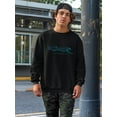 thumbnail image 2 of Cheetah In Motion Sweatshirt Men -Image by Shutterstock, Male 4X-Large, 2 of 4
