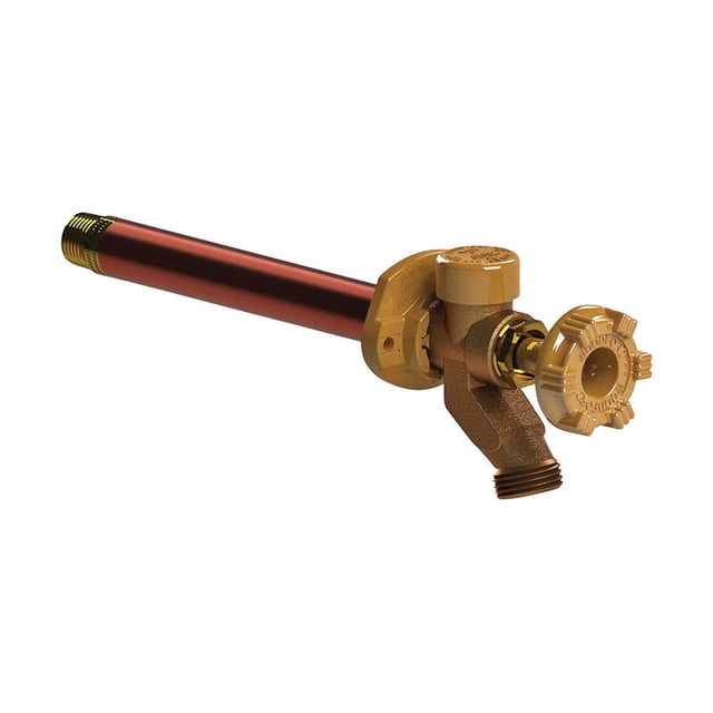 Grifo de pared sin congelamiento Woodford 17CP-10-MH de latón de 1/2 pulgada