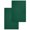 Green, variant on Dark Green Plaid Kitchen Dish Towels for Drying Dishes Set of 2, Country Vintage Abstract Striped Lattice Waffle Weave Microfiber Hand Tea Bathroom Towels Quick Dry & Absorbent Towel 15.7x23.6