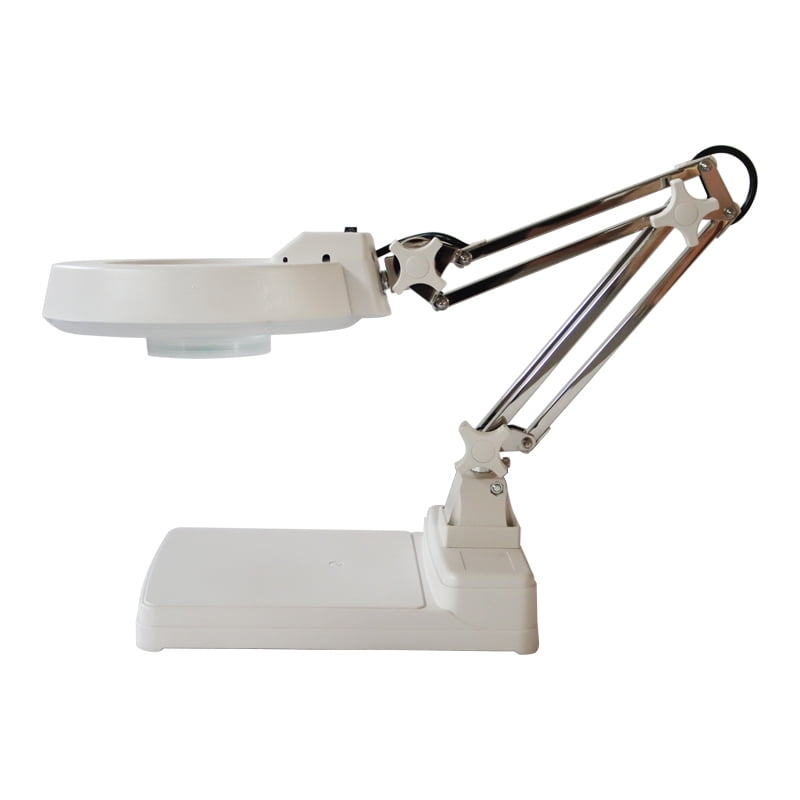 20X Bench-top Magnifier Lamp 110V Table Magnifier LED Lamp for Reading and Working