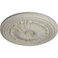 thumbnail image 3 of Ekena Millwork 20 1/2"OD x 1 7/8"P Alexa Ceiling Medallion (Fits Canopies up to 2 7/8"), Hand-Painted Pot of Cream Crackle, 3 of 6
