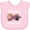 AD-Pink, variant on Inktastic Violin Treble Maker Funny Violinist Music Boys or Girls Baby Bib