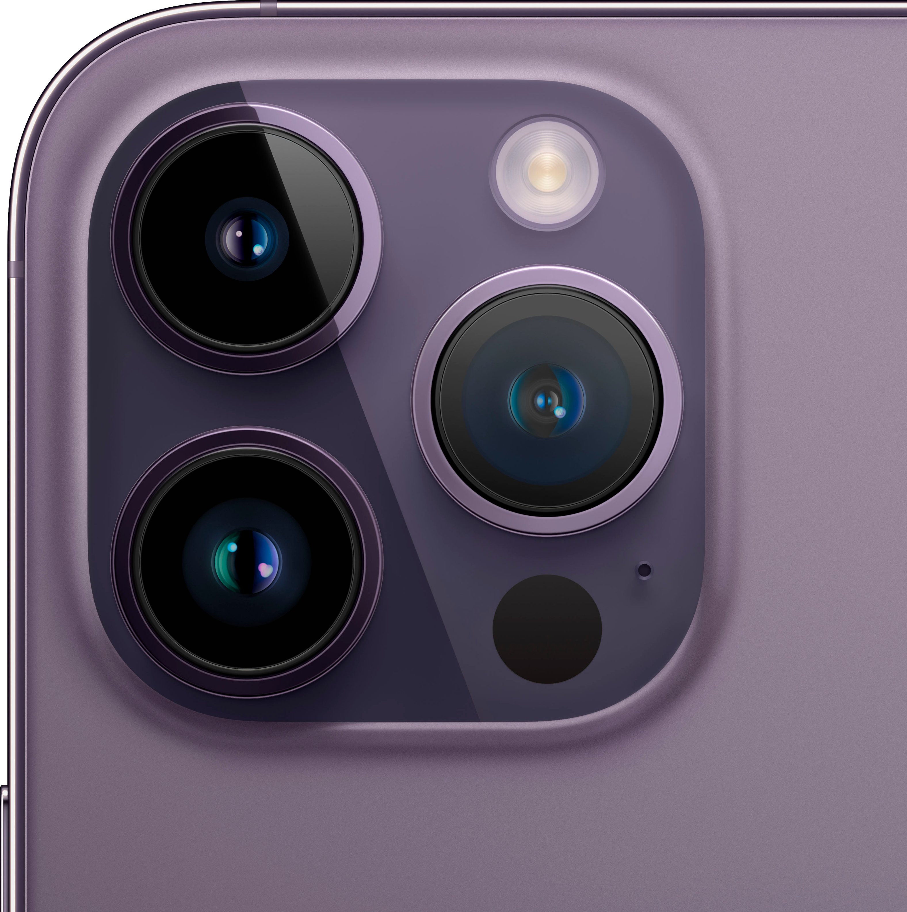 Restored Apple iPhone 14 Pro Max - Carrier Unlocked - 128GB Deep Purple - MQ8R3LL/A (Refurbished) - image 3 of 5