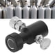 thumbnail image 1 of Accesorios Para Cilindros De CO2, Conector De Recarga De CO2 Negro Para Cilindros De Gas Con Conector G1/2-14 Para Tanque De Refresco, 1 of 7