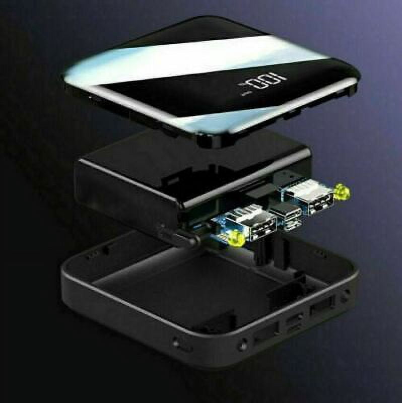 9000mAh 2 USB Backup External Battery Power Bank Pack Charger for Cell Phone
