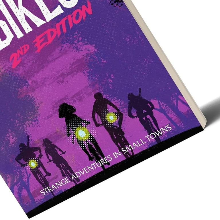 Renegade Game Studio: Kids on Bikes Core Rulebook 2nd Edition - RPG Softcover Book, Live & Let Ride, Tabletop Roleplaying Game, Aged 13+, 2-6 Players Renegade Game Studio: Kids on Bikes Core Rulebook 2nd Edition - RPG Softcover Book, Live & Let Ride, Tabletop Roleplaying Game, Aged 13+, 2-6 Players