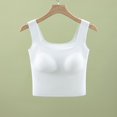 thumbnail image 4 of QHFBli Tank Top for Women with Shelf Bra, Womens Camisole Tank Tops with Built in Bra, Breathable Adjustable Cami Undershirt, 4 of 6